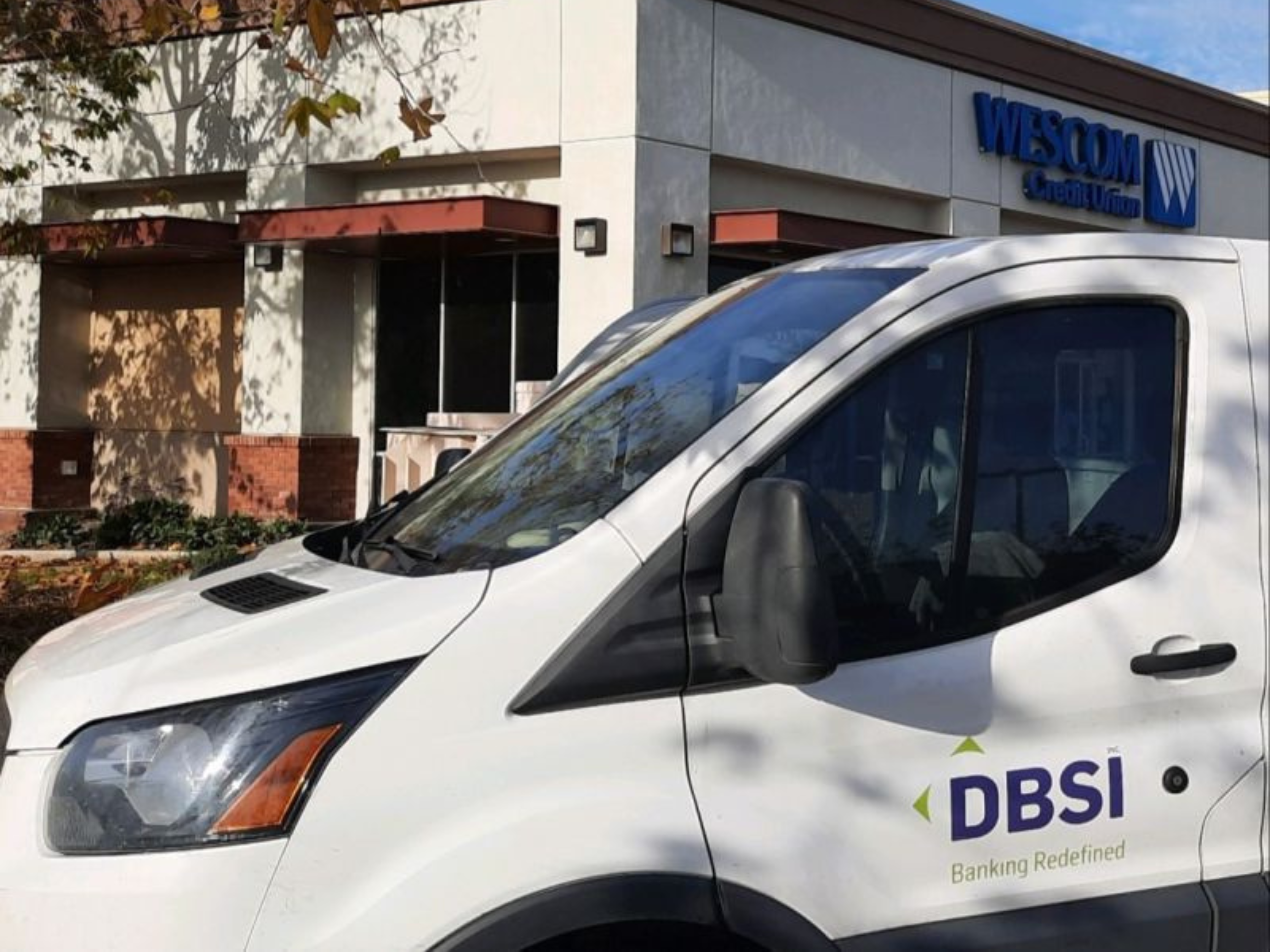 DBSI Service Van at Wescom